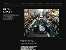 Tablet Screenshot of mediacircusltd.com